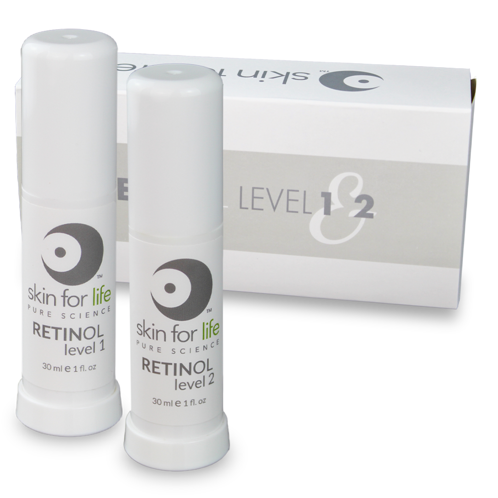 Retinol Level 1 and 2 ageless system